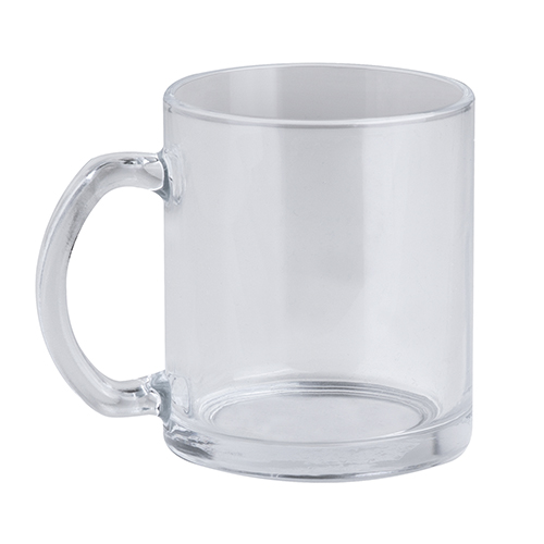 Tazza in vetro personalizzabile GLASS MUG