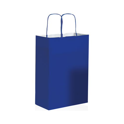 Shopper in carta con maniglia ritorta 28x39x12