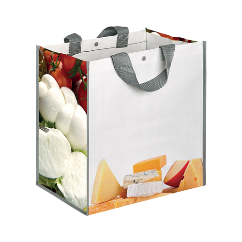 Shopper in polipropilene maniglie in nylon corte 35x34,5x22 DAIRYBOX