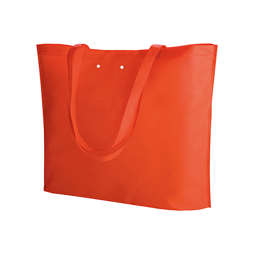 Shopper in Tnt con manici lunghi 50x40x11