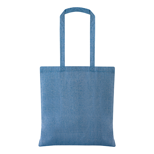 Shopper in cotone riciclato manici lunghi 38x42 