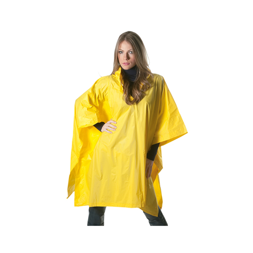 PONCHO impermeabile con cappuccio in PVC personalizzabile 